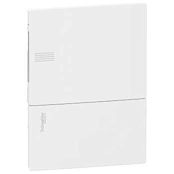 MIP22106 | Щиток встраиваемый Mini Pragma 1 ряд/6 модулей, непрозрачная дверь, Schneider Electric