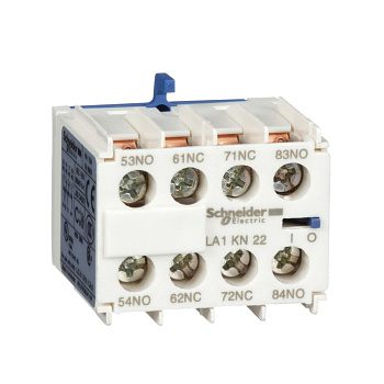 LA1KN22 | Блок дополнительных контактов LC1K, 2НО+2НЗ, Schneider Electric