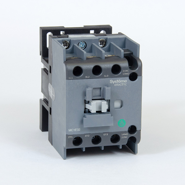 MC1E32M7 | КОНТАКТОР MC1E 3P 32A НО+НЗ 220V/230V 50/60ГЦ (LC1E3210M5), Systeme Electric