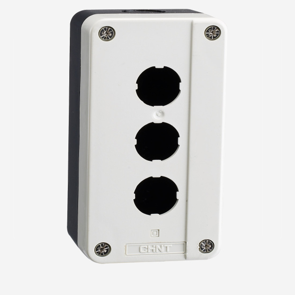 575577 | Корпус для кнопок NP2 3 места NP2-B03 (Аналог ch574886), Chint