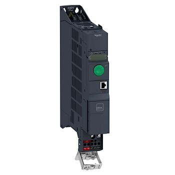 ATV320U06M2B | Преобразователь частоты, серия ATV320, 0,55 кВт, 3,7 А, перегрузка 150 %, 220 В, 1ф, Schneider Electric