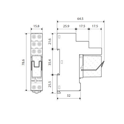 481290055007SMA | Реле безопасности 48 серии, 2CO, катушка 5В DC, 10 шт, Finder