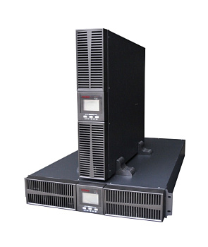 dkcSMALLR1A5I | Онлайн ИБП Small Rackmount, 1000 ВА/900 Вт, 1/1, 6xIEC C13,EPO, USB, RS-232, Rack 2U, з/у 1А, 2x9Ач, DKC