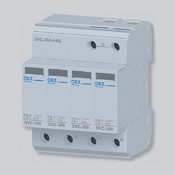 OEZ:40862 | УЗИП, серия SVC, L1, L2, L3, N, PE, класс 2, OEZ