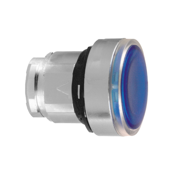 ZB4BH063 | Головка кнопки, синяя с подсветкой, нажал-вкл/нажал-откл, Schneider Electric