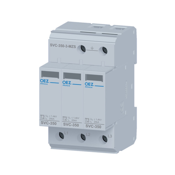 OEZ:38365 | УЗИП, серия SVC, L1, L2, L3, PE(N), класс 2, OEZ