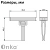 1060093 PME 3 | PME 3; Маркировка клеммных групп на PKD 4, (прозр.) (1482), Onka 