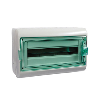 13982 | Щит навесной Kaedra IP65, 18 модулей, 1 ряд, Schneider Electric