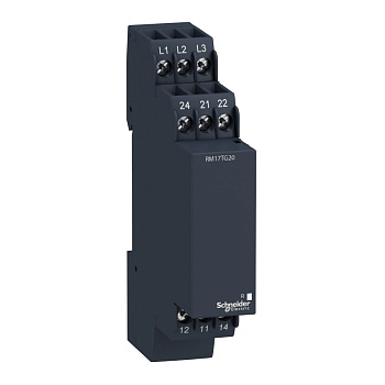 RM17TG20 | Реле контроля напряжения трёхфазное 2CO 5А, Schneider Electric
