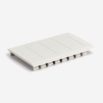 DKC 87165 Заглушка на 4мод.RAL7035 для настенных щитков IP40 и IP65