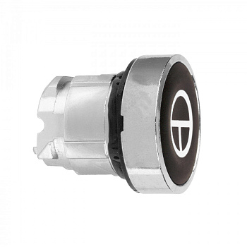 ZB4BA245 | Головка кнопки, чёрная, с маркировкой "T", Schneider Electric