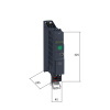 ATV320U04M2B | Преобразователь частоты, серия ATV320, 0,37 кВт, 3,3 А, перегрузка 150 %, 220 В, 1ф, Schneider Electric