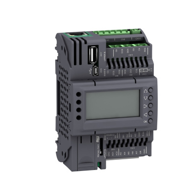 TM172PDG18S | ПЛК М172, дисплей, 18 I/O,Eth, 2 RS485, 2SSR, Schneider Electric
