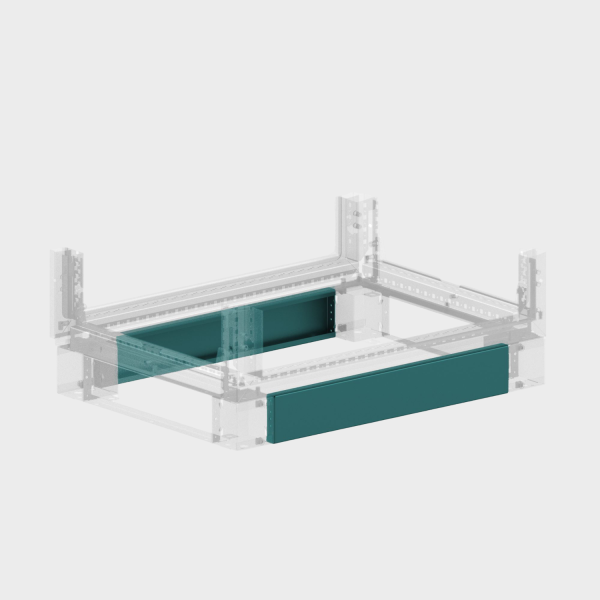 510.140 | Панели цоколя В:100 Ш:400 (2шт) RAL5021, МКТ