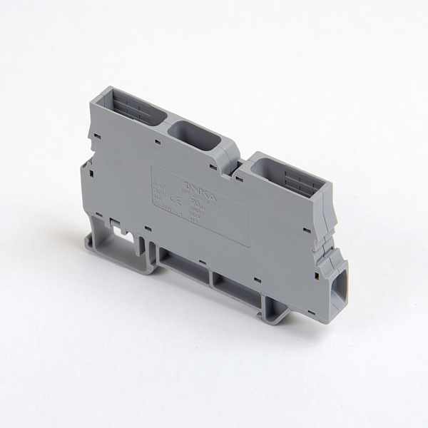 1010217 | Клеммник измерительный без тест. разъемов, 6мм.кв., (серый), 1285, Onka