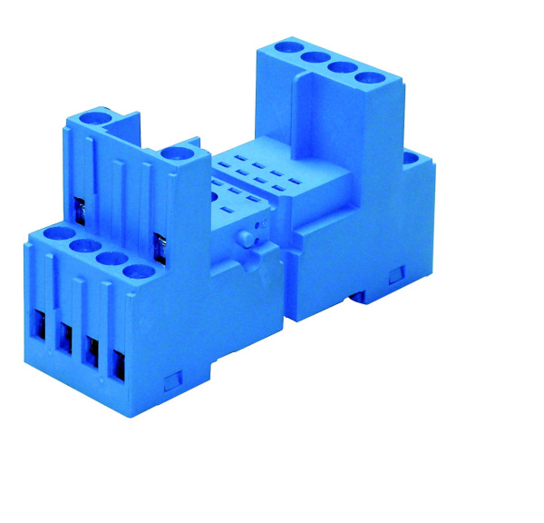 94842SMA | Розетка 4P, с металлической клипсой и винтовыми клеммами, для реле 55.32, 55.34, Finder