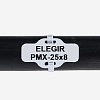 el523925080 | Маркер под каб. стяжку PMX-25x8 W белый (рул. 900 шт.), Elegir