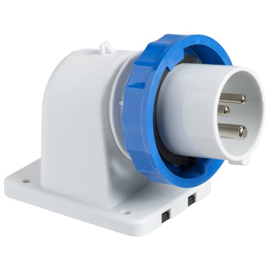 83866 | Вилка скрытой установки, винтовое соеденение, 32А, 2P+E, IP67, 380В, Schneider Electric
