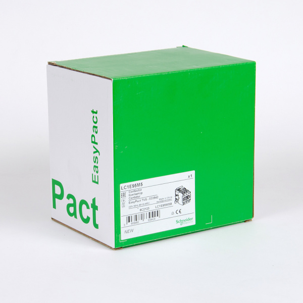 LC1E95M5 | Контактор, серия EasyPact TVS, 3P, 95А, 1НО+1НЗ, управление 220В AC, Schneider Electric