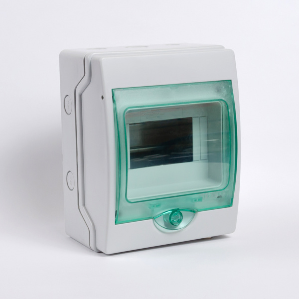 13977 | Щит навесной Mini Kaedra IP65, 6 модулей, 1ряд, Schneider Electric