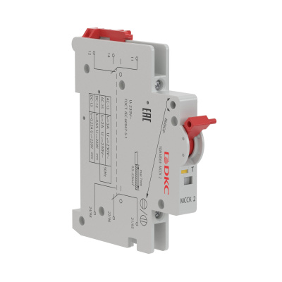 MD63-MCCK2 | Аварийный и вспомогательный контакт YON MD63-МССК2 2-пер. конт. (подходит для MD63, MD63P, MDV), DKC