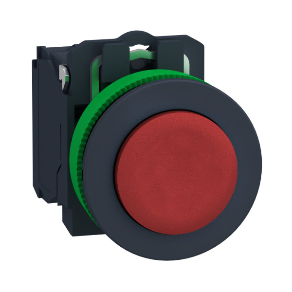 XB5FL42 | Кнопка без подсветки, с возвратом, 1НЗ, красная, Schneider Electric