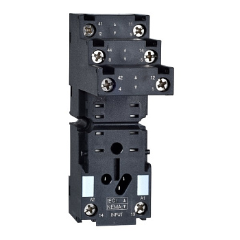 RXZE2S108M | Колодка с винтовыми зажимами для реле RXM, 2СО, Schneider Electric