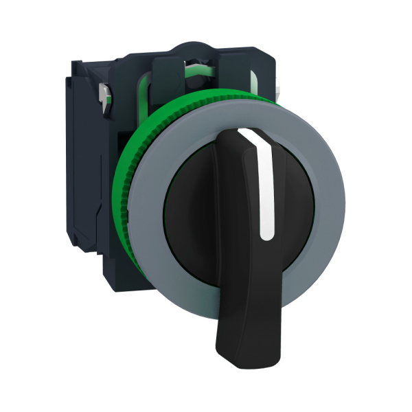 XB5FJ33C0 | Переключатель 3 положения, ± 45° с фиксацией, 2НО, С0, Schneider Electric
