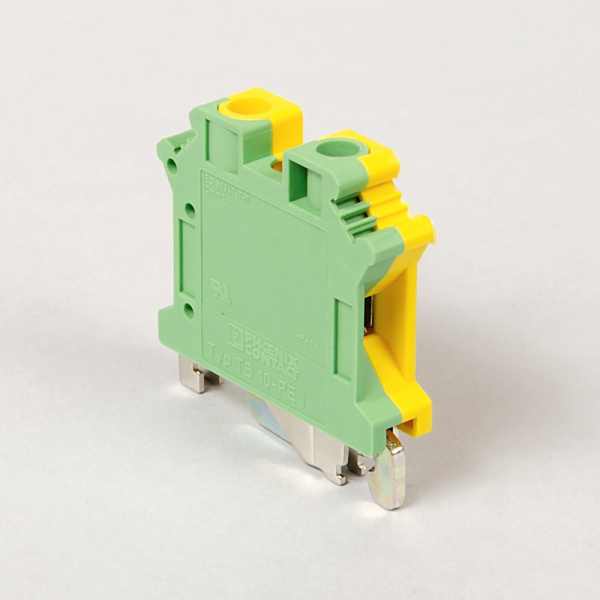 3059883 TB 10-PE I | Заземляющая клемма TB 0,5...10мм², винтовой зажим, Phoenix Contact 