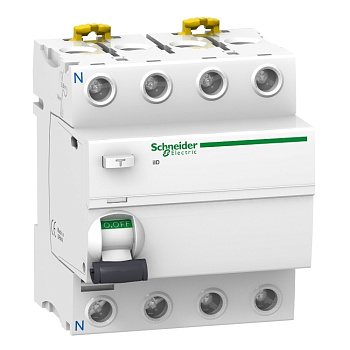 A9R14480 | УЗО, серия iID, 4P, 80 А, 300 мА, тип AC, 6 кА, Schneider Electric