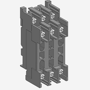 SPC-A9PF-01-06 | НЕПОДВИЖНЫЙ БЛОК НА 9 ПРОВОДОВ (100-630), Systeme Electric