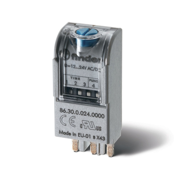 863000240000 | Таймерный модуль 2-функциональный (AI,DI) 24В DC, Finder