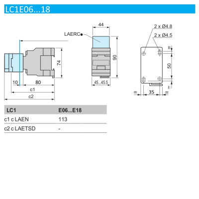 LC1E0910Q5 | Контактор, серия EasyPact TVS, 3P, 9А, 1НО, управление 380В AC, Schneider Electric