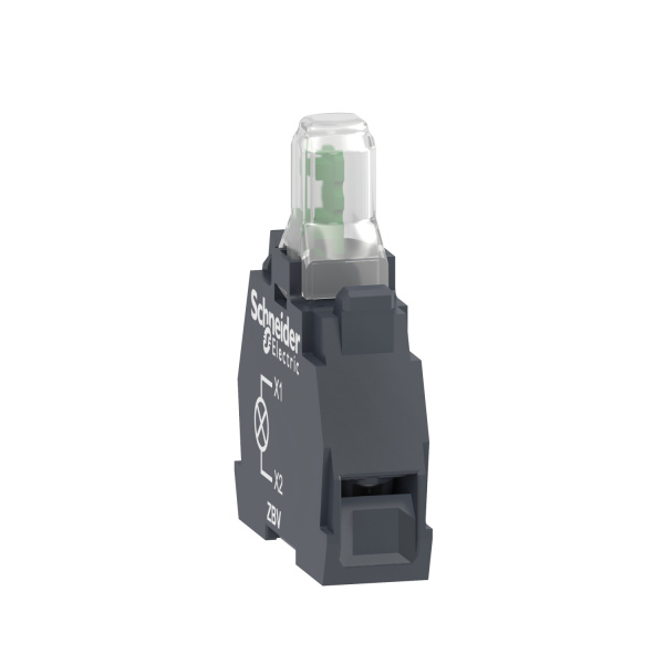 ZBVB3 | Светодиодный блок, 24В, зеленый, Schneider Electric