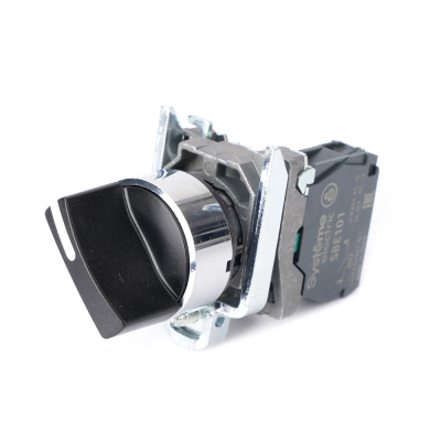 SB4BJ21 | Переключатель 2-позиционный, фиксация, 1НО, Systeme Electric
