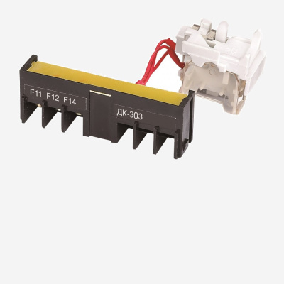 23003DEK | Контакт дополнительный правый 2НО2НЗ ВА-308, Dekraft