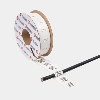 21510210 | Маркер плоский MFSS-2X-10-20/1-W белый (уп. 300 шт.), Elegir 