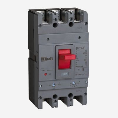 28135DEK | Силовой авт. выключатель 3P 500A 50кА ВА-335А, Dekraft
