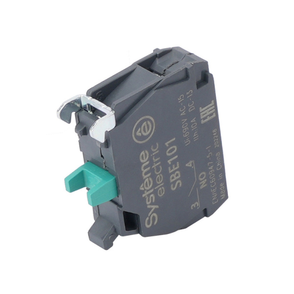 SBE101 | Контактный блок, 1НО, для серии SB4 и SB5, Systeme Electric