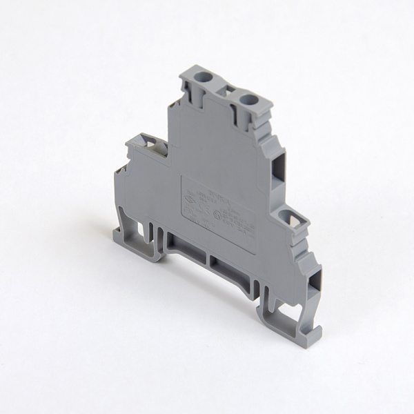 1010332 MRK 2,5 C | Клеммник 2-х ярусный, 2,5мм.кв. (серый), 1612, Onka 