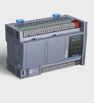 Easy321-2416ER | ПЛК Easy321, 24 входа PNP/NPN, 16 выходов реле, 1x RS485, 1x RS232, 1x EtherNET, 1x USB, Inovance