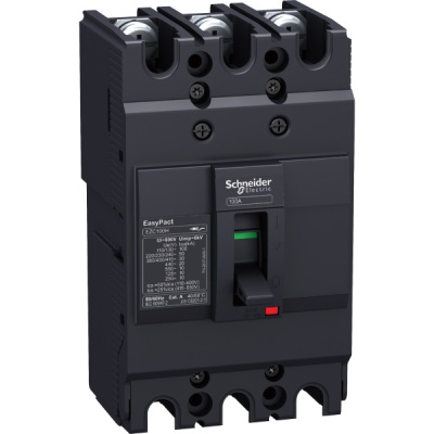 EZC100B3030 | Автоматический выключатель EZC100B TM-D 3P3d 30А 7,5кА, Schneider Electric