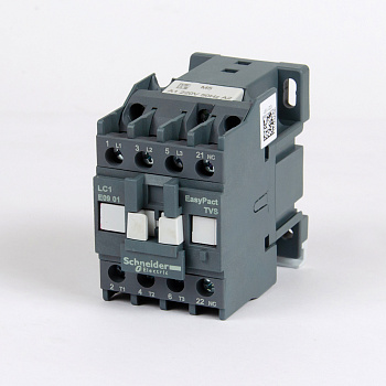 LC1E0901M5 | Контактор, серия EasyPact TVS, 3P, 9А, 1НЗ, управление 220В AC, Schneider Electric