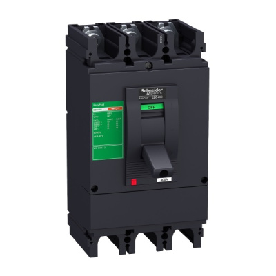 EZC630N3500N | Автоматический выключатель EZC630H TM-D 3P3d 500А 36кА, Schneider Electric