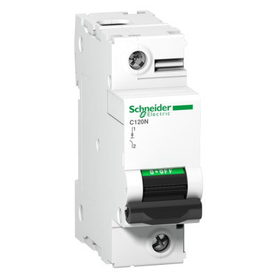 A9N18358 | Автоматический выключатель Acti9 C120N 1п 100А, кривая С, 10кА, Schneider Electric
