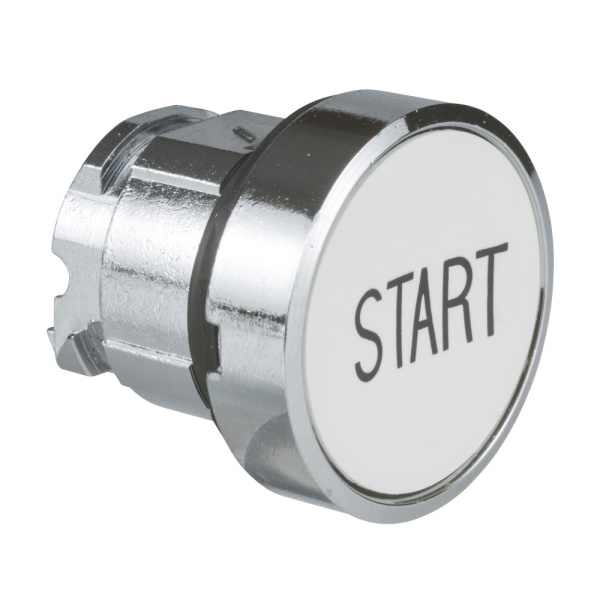 ZB4BA133 | Головка кнопки, белая, с маркировкой "START", Schneider Electric