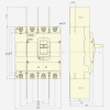 ch273110 | Выключатель-разъединитель NM8NSD-800 AC 4P, Chint