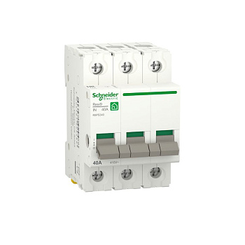 R9PS340 | Выключатель нагрузки 40А 3P, Schneider Electric
