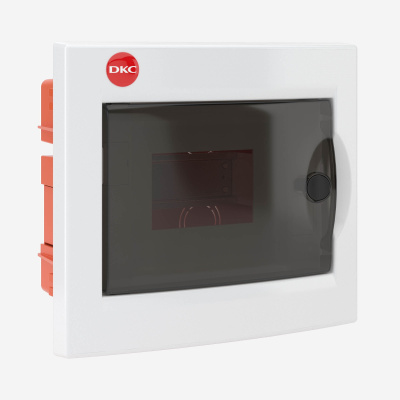 DKC 81504 | Щиток встраиваемый 4 мод.,IP 41 ,белый
