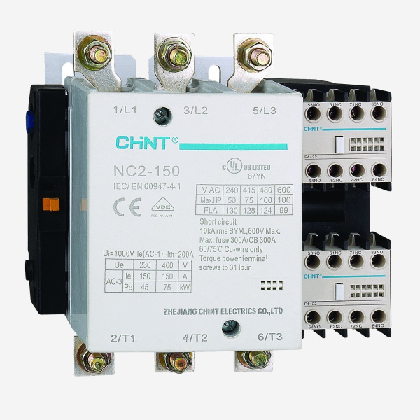 671399 | Контактор NC2-150/4 150А 4P 220-240В/АС3 50Гц, Chint